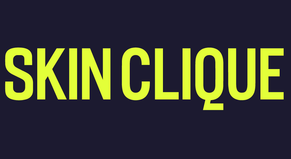 skin clique button